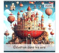 Élévation dans les airs (Calendrier mural carré 2026 30 x 60 cm (ouvert)) Calendrier double avec une page pour vos prises de notes: Laissez-vous ... à couper le souffle. (CALVENDO Art)