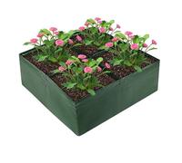 Elevato in tessuto - Borsa per coltivazione ortaggi - Vaso traspirante per fiori, borsa per piantine di frutta per uso in cortile, balcone, giardino sul retro e verdure