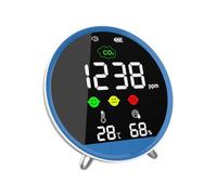 Elevato Precisione CO2 Portatile Tester In Reale Monitoraggio Della Qualità Con Umidità Della Temperatura Per Monitor Per La Qualità Ufficio E Viaggio Con Batteria