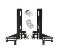 Elevator Guide Gauge - 14.17x9.06x2.36in Stainless Steel Elevator Guide Rail Positioning Gauge | ElevatorGuide Gâuge | Stainless Steel Track Find Ruler | Single Track ElevatorGuide Ruler