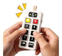Elevator Toy - Lights Sound Sensory Board | Travel | Interactive Button Panel, Numbers & Music, Portable 7 Inch, For 18+ Months, Boys, Girls, Car, Plane, Classroom & Fine Motor S