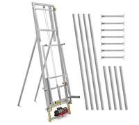 MSW Elevatore a scala - 10 m - Fino a 200 kg - Costruzione verticale anche per tetti piatti MSW-RF10S