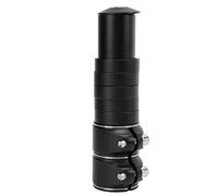 Elevatore per Manubrio in Bicicletta, Estensione di Una Forchetta per Biciclette da Facile a -Install, Materiale in Lega di Alluminio Che è Sicuro di Essere Utilizzato per Il Ciclismo (Black)