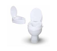 Elevatore WC regolabile Titan 10 cm con coperchio per adulti