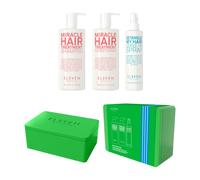 Eleven Australia Miracle Holiday Trio Set: shampoo idratante + balsamo idratante + spray districante