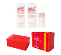 Eleven Australia Volume Holiday Trio Set: shampoo volumizzante + balsamo volumizzante + lacca per capelli