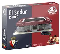 Eleven Force Puzzle 3D Stadio il Sadar (C.A. Osasuna), Colore Blu e Rosso, 14313