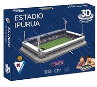 Eleven Force- Stadion Puzzle 3D Stadio Ipurù (Éibar), Colore Blu, único, 14924