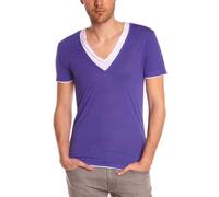 Eleven Paris Uomo Basic Doppio Scollo V T-Shirt