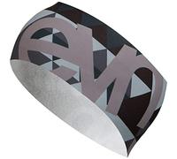 Eleven Sportswear - Fascia sportiva per corsa, ciclismo, trekking, fitness, yoga, crossfit, sci di fondo e attività all'aperto, HB Dolomiti Shape | donna, uomo e bambini (grigio)
