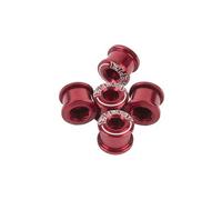 Elevn doppia chiave x5 catenacci a catena 8 5 x 4 mm rosso