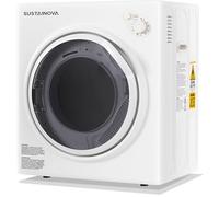Elevon QD-DY-DRYER3 - Stendibiancheria, colore: bianco e nero
