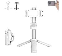 Elevopro Pocket Tripod 360, Elevopro Vlogger Pro, Elevo Pro Pocket Tripod, Adjustable Selfie Stick Tripod with Detachable Remote Pocket Size for All Type (White)