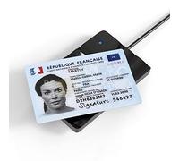 Elexlinco CIE 3.0 e lettore di tessere sanitarie, lettore di smart card con firma digitale, NFC contactless per CIE/CRS/CNS, connessione USB compatibile con ISO1443 Windows7 e versioni successive