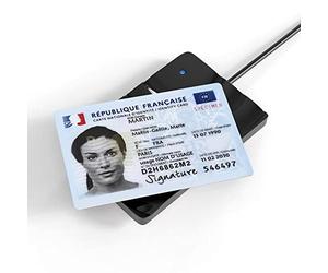 Elexlinco CIE 3.0 e lettore di tessere sanitarie, lettore di smart card con firma digitale, NFC contactless per CIE/CRS/CNS, connessione USB compatibile con ISO1443 Windows7 e versioni successive