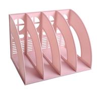 Elezeal A4, raccoglitore per riviste, organizzatore da ufficio, scomparti per libri, separatore di documenti, scatola di carta, fermalibri per ufficio, casa