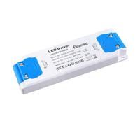 Elezenioc Trasformatore a LED, 30W 24 V Alimentatore Interruttore AC 230V to DC Trasformatori, senza sfarfallio LED, bassa tensione per G4 MR16 GU5.3, attacco compatto