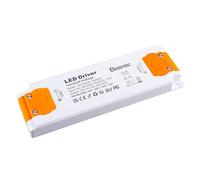 Elezenioc Trasformatore LED 12V, Alimentatore 220V 60W 2.5A,Compatto Driver LED,Tensione Costanten Interruttore Adattatore, per Striscia, Sostituire Lampade Alogene(EL-arancione-12v-60W)