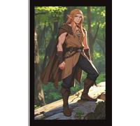 Elf Adventure - Sketchbook | Mythical | Fantasy | Magical | Enchanted | Mystical: Art Journal | Visual Diary | Sketch Pad | Drawings | Illustrations | 6x9 Inches | 100 Pages