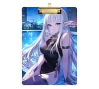 Elf Anime Beauty A4 Service Tech portablocco trasparente per infermieristica studente mestiere Quest Dimensioni 9 x 12