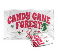 Elf Candy Cane Forest Coperta super morbida al tatto setoso - 91 x 147 cm
