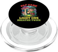 Elf Care Light One, Breathe Twice PopSockets PopGrip per MagSafe