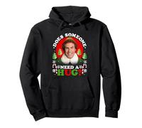 Elf Does Someone Need a Hug Felpa con Cappuccio