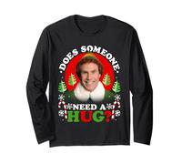 Elf Does Someone Need a Hug Maglia a Manica