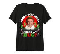 Elf Does Someone Need a Hug Maglietta Premium