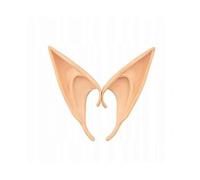Elf Ears Latex Beige Pointed Overlays
