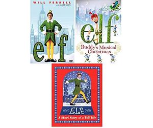 Elf & Elf:Buddy's Musical Christmas + Elf: A Short Story Tale - 32 pages BOOK