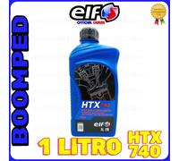ELF HTX 740 75W OLIO RACING CAMBIO FRIZIONE MOTO GP 125 250 1 LITRO ET09