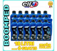 ELF LIQUIDO RADIATORE PARAFLU ANTIGELO 18 LT MOTARD MOTO COOLANT ORGANIC 18ET06