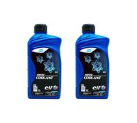 ELF LIQUIDO RADIATORE PARAFLU ANTIGELO 2 LT MOTARD MOTO COOLANT ORGANIC 02ET06