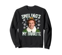 Elf Merry Christmas Smiling's My Favorite Holiday Portrait Felpa