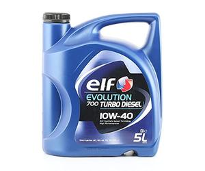 ELF Olio lubrificante per motori Evolution 700 Turbo Diesel 10W-40 5 litri