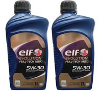 Elf Olio Motore Evolution Full Tech Msx 5w30 Dexos2 Acea C3 Api Sn Plus Cf 2PZ