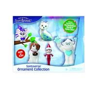 Elf on the Shelf Santaverse - Collezione di 5 decorazioni natalizie con statuine di Natale e magia per tutto l'anno e mistero dal Polo Nord