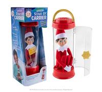 Elf on the Shelf Scout Elf Carrier dal Polo Nord per avventure in famiglia di elfi scout - Include 2 etichette con messaggio (elfo non incluso) | Accessorio ufficiale, custodia per il trasporto,