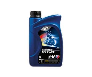 Elf Scooter 2 Self-Mix, Expert 2T, Olio di Miscela, per Motore a 2 Tempi, 1 litro, per motorino e Scooter
