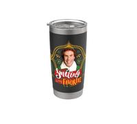 Elf Smiling Is My Favorite Bicchiere termico in acciaio inox doppia parete