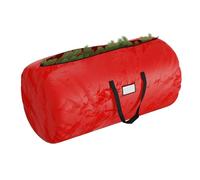 Elf Stor Borsa natalizia adatta per alberi artificiali fino a 12 piedi, protegge le decorazioni natalizie e i gonfiabili da umidità e danni (rosso), nylon in polipropilene intrecciato, XL