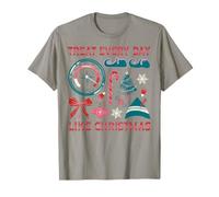 Elf Treat Every Day Like Natale Maglietta