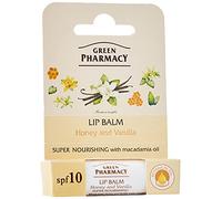 Elfa Pharm Green Pharmacy, balsamo per labbra, miele e vaniglia, nutriente, SPF 10, 5 ml