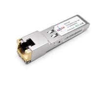 Elfcam® - 10/100/1000Base-T SFP RJ45 Modulo - Auto-Negotiation Copper Mini-Gbic Transceiver Compatibile per Cisco GLC-T(10/100/1000M)/ SFP-GE-T(10/100/1000M), Mikrotik (1 Pezzo)