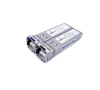 Elfcam® - 2 Pezzi 10G SFP+ Bidi Module, Connettori Fibra Ottica LC/UPC Simplex Monomodale, TX1270nm/RX1330nm e TX1330nm/RX1270nm, DDM 20KM