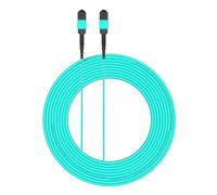 Elfcam - 20m MPO 16 Fibre verso MPO 16 Fibre Multimodale OM3 50/125 μm, Polarità di Tipo B, 20 Metri, 16 Fili