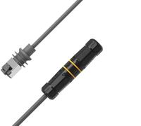 Elfcam - 25m Adattatore da Cavo Ethernet a RJ45 + Connettore di Prolunga Impermeabile per Starlink Gen 3/Mini, 25 Metri