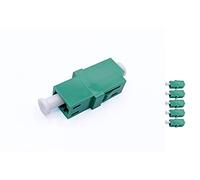Elfcam Adattatore a Fibra Ottica (5 Pezzi, LC-LC APC Simplex)