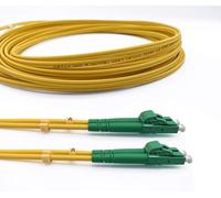 Elfcam® - Cavo Fibra Ottica LC/APC per LC/APC Monomodale Duplex 9/125um OS2 LSZH (10M)